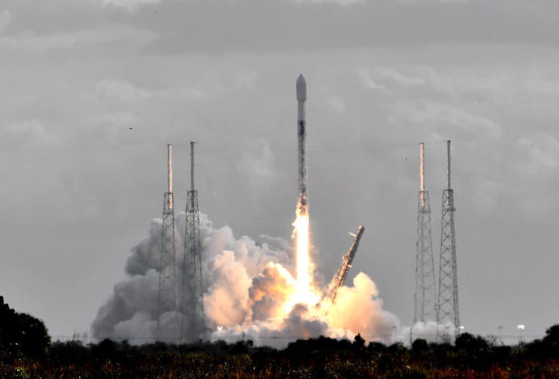 SpaceX Falcon 9 boosts record 143 satellites into orbit on 