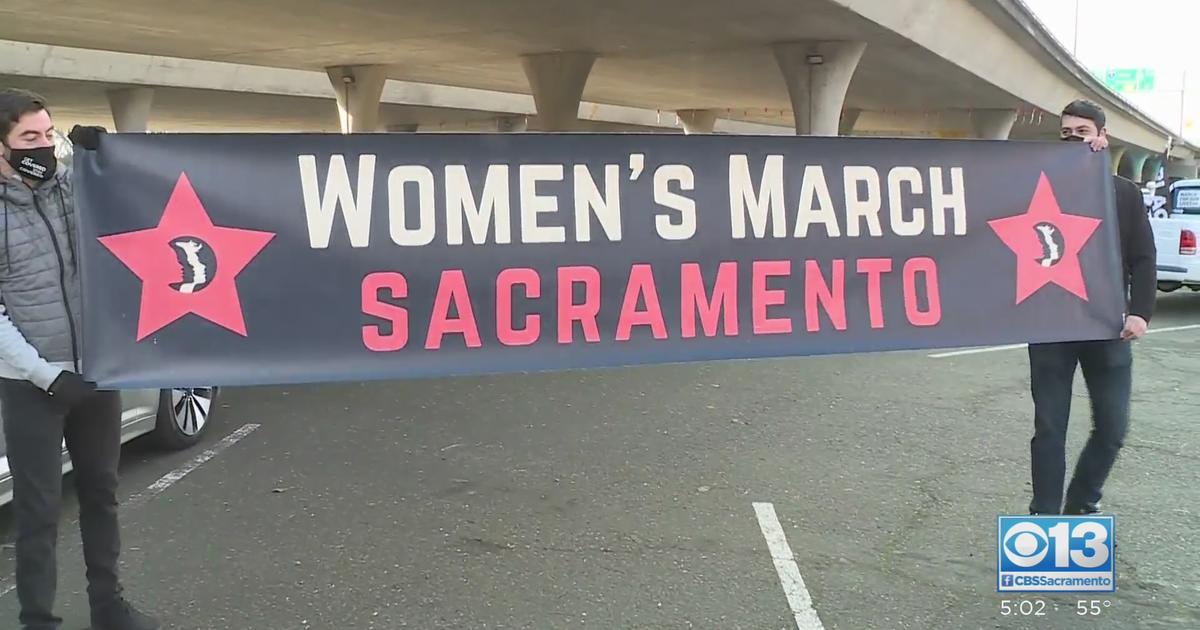 'We Have So Much To Do' Women's March Caravan Rides Through Sacramento