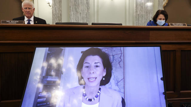 Gina Marie Raimondo Confirmation Hearing For Commerce Secretary Before Senate Commerce Committee 