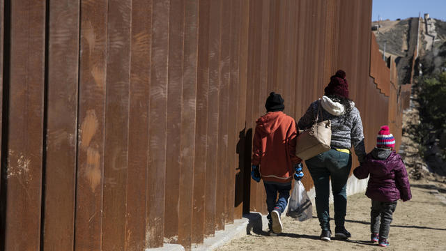 Migrant Caravan Camps in Tijuana Near US Border 