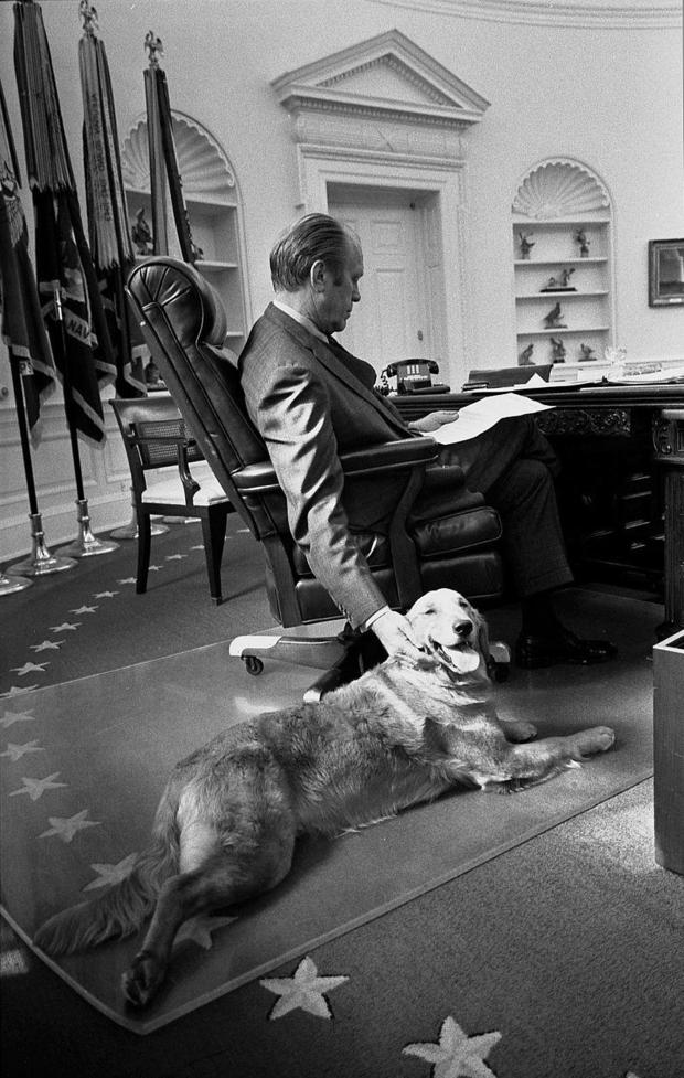 Ford and Liberty in the Oval Office 