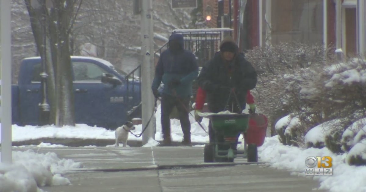 Marylanders Continue Cleaning Up After Winter Storm Dropped More Than A ...