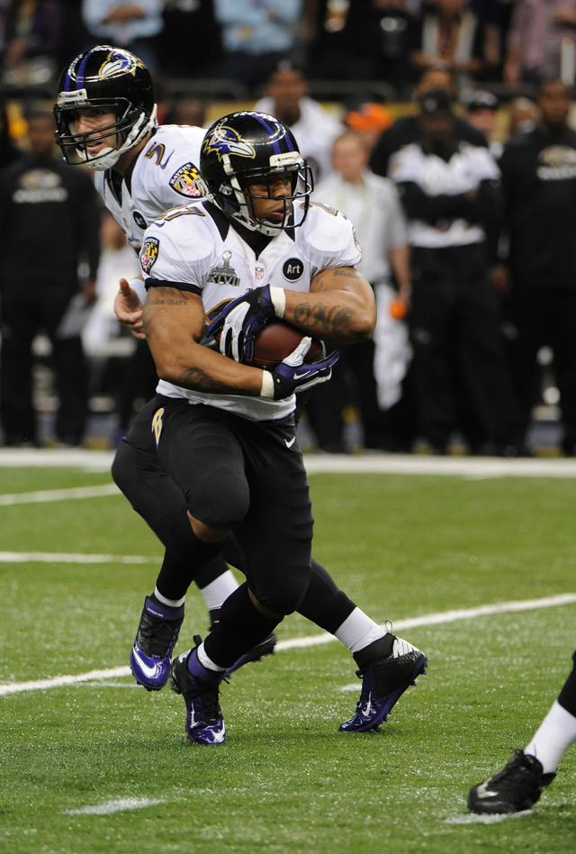 RAY LEWIS ED REED BALTIMORE RAVENS SB XLVII SB47 FINAL GAME FRAMED 8X10  PHOTO