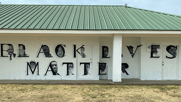 Social Justice Public Art Mural at Heritage Community Park