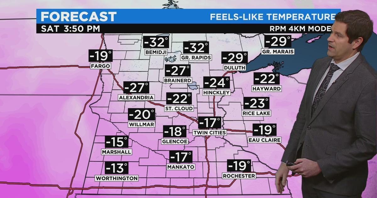 MNF forecast: strong winds and bitter cold wind chills