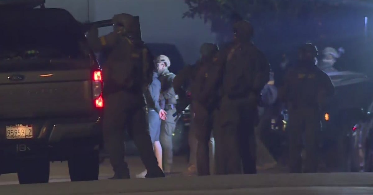 Subject Detained After Barricading Inside Orangevale Home - CBS Sacramento