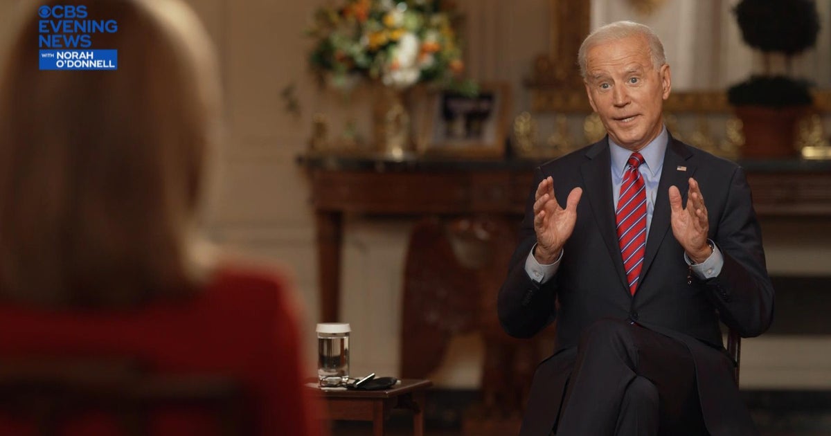 Biden says "no need" for Trump to receive intel briefings CBS News(01)