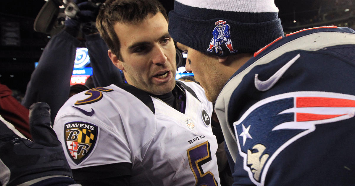 Ravens vs. Patriots: 2012 AFC Championship, Joe Flacco vs. Tom Brady