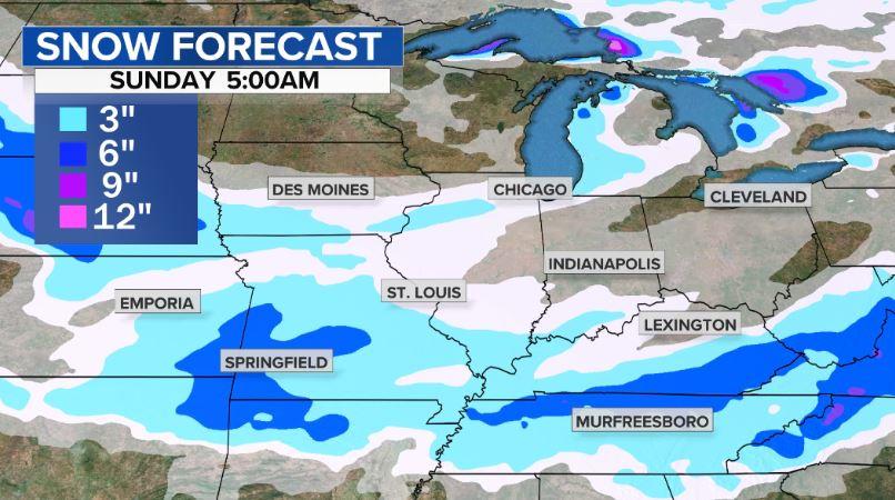 Polar vortex to bring brutal cold and snow this weekend - CBS News