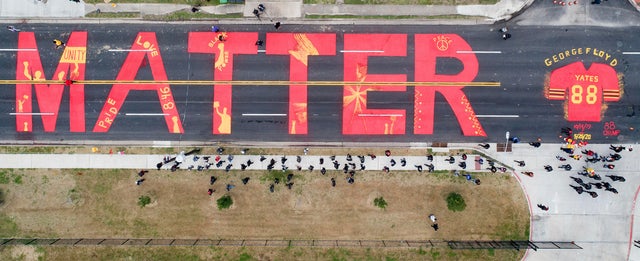 George Floyd-Street Mural