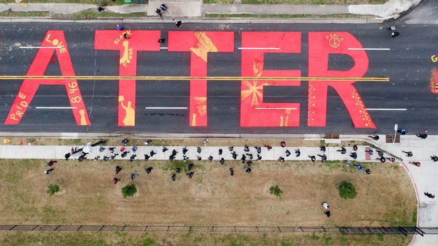 George Floyd-Street Mural 