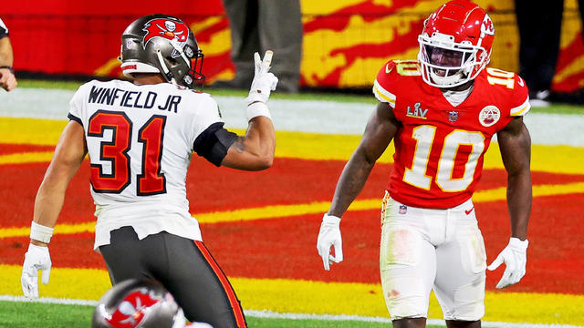 Buccaneers Don't Feel Bad About Taunting Tyreek Hill In Super Bowl: 'It Was  Funny' - CBS Boston