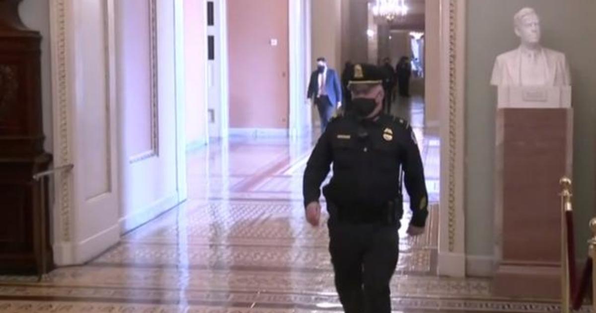 Capitol Security Ramps Up During Trumps Second Impeachment Trial Cbs News 6372