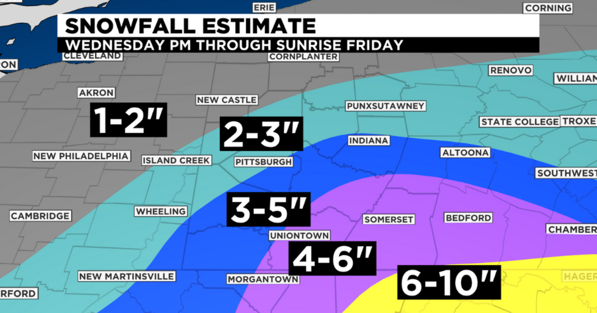 Pittsburgh Weather Round 2 Prompts Winter Weather Advisory For Parts