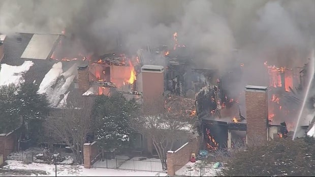 Townhomes fire in Duncanville