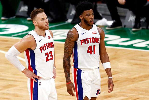 Detroit Pistons v Boston Celtics 