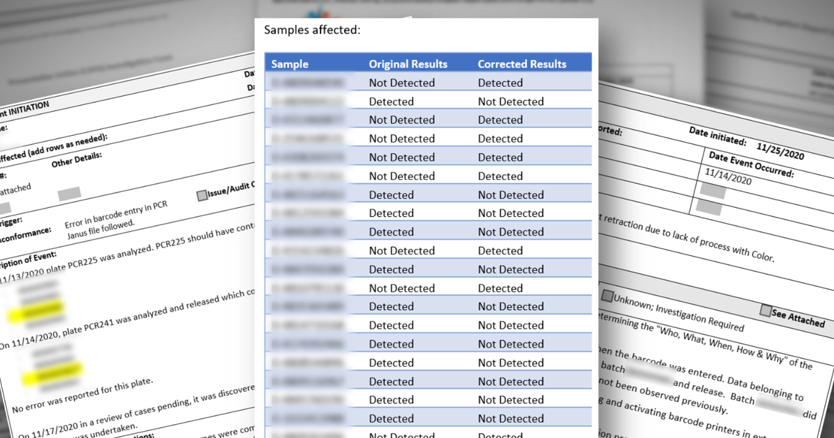 Questionable COVID Results - More Concerning Whistleblower Allegations From State COVID Lab