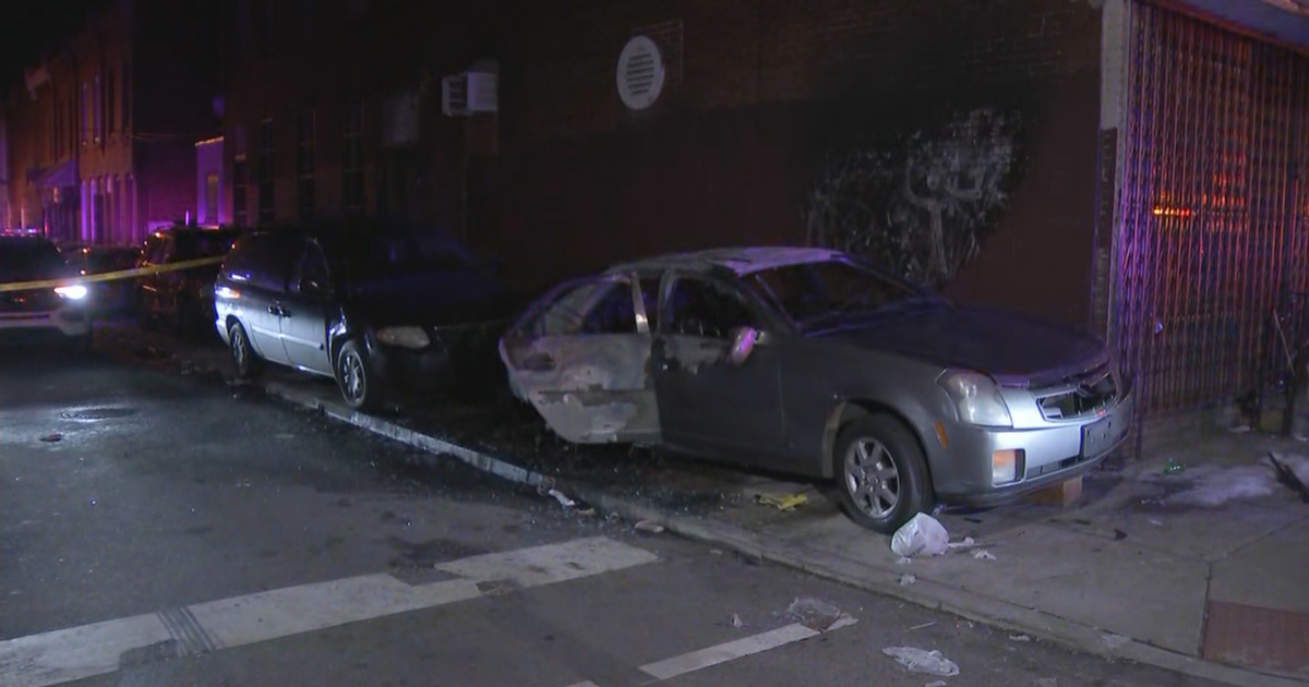 Body Found Inside Burning Car In Kensington - CBS Philadelphia