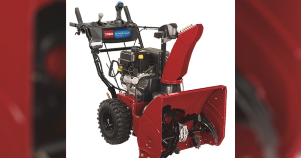BloomingtonBased Toro Company Recalls Power Max Snowthrower Due To