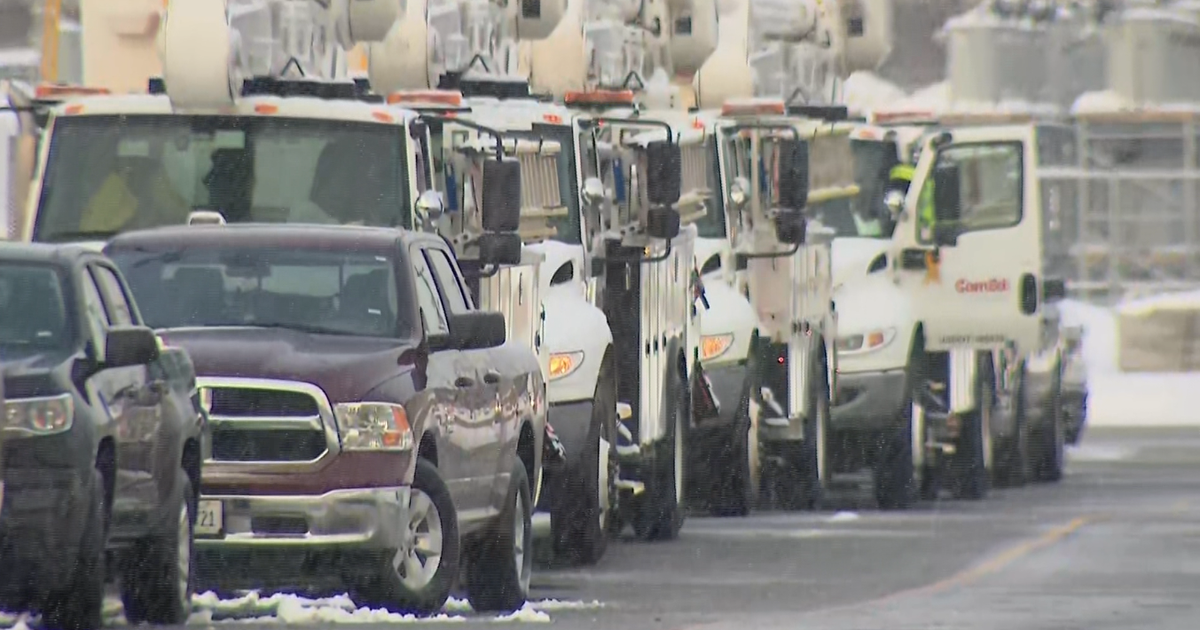ComEd Sending Dozens Of Workers To Baltimore In Advance Of Ice Storm
