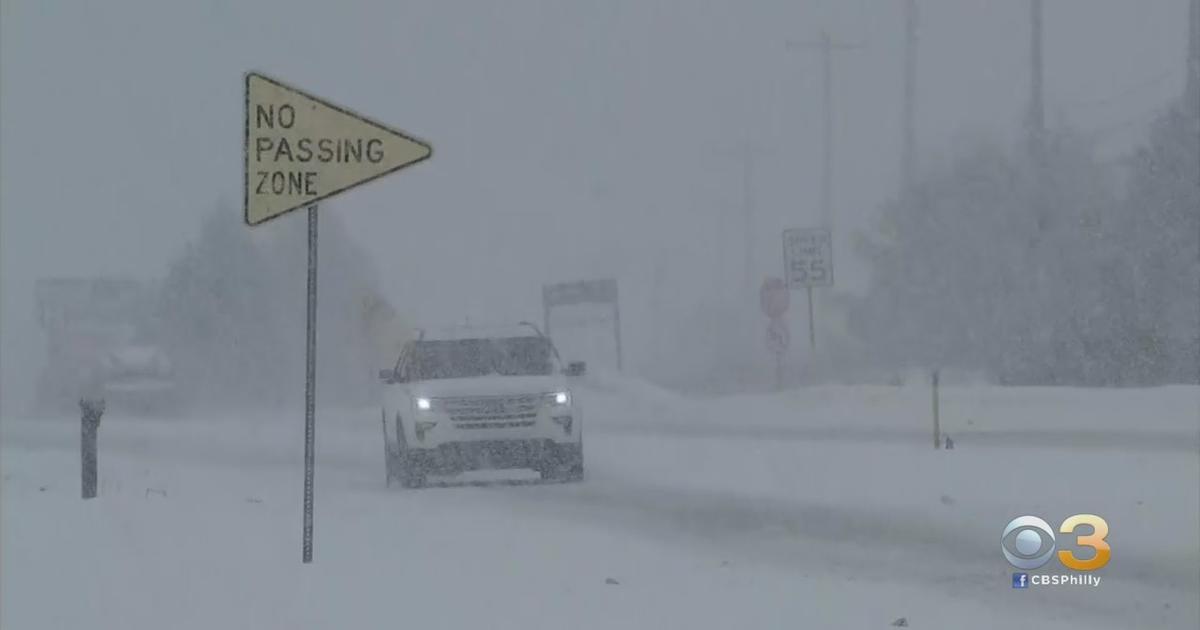 Bucks County Weather More Than 10 Inches Of Snow Leads To Whiteout