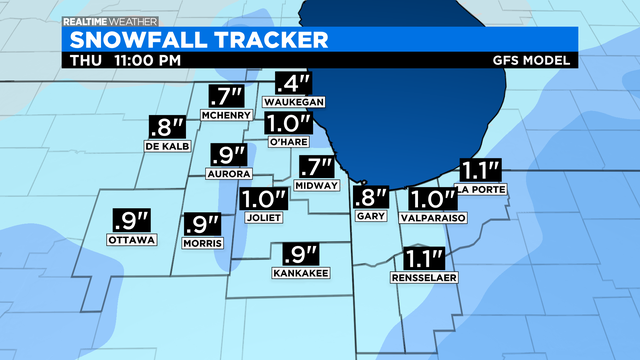 Snow Accumulation: 02.17.21 