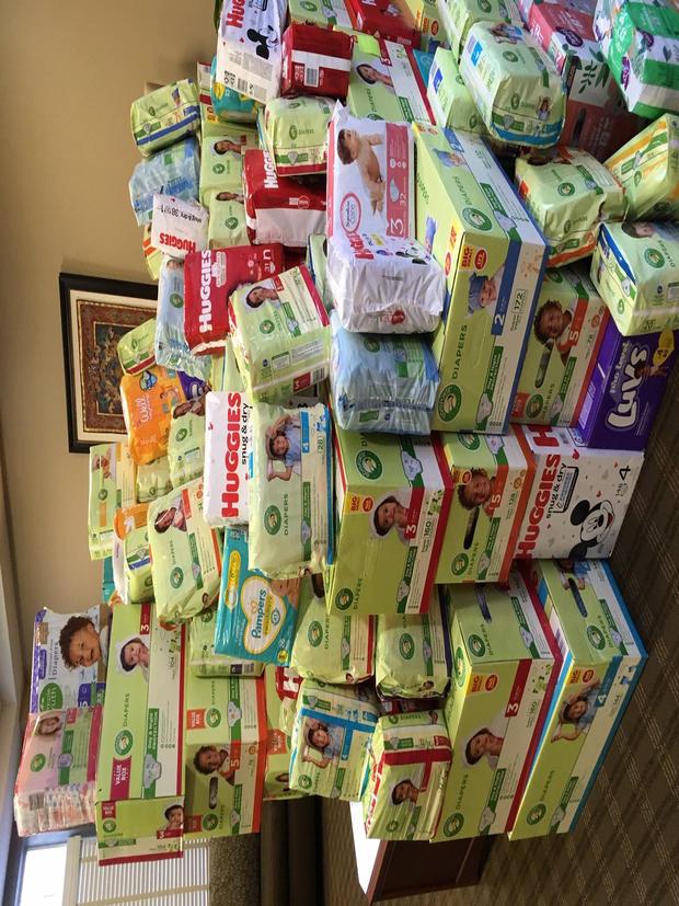 Diaper donations (Holly Creek Retirement Community) 