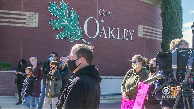 Reopening Schools Rally in Oakley 