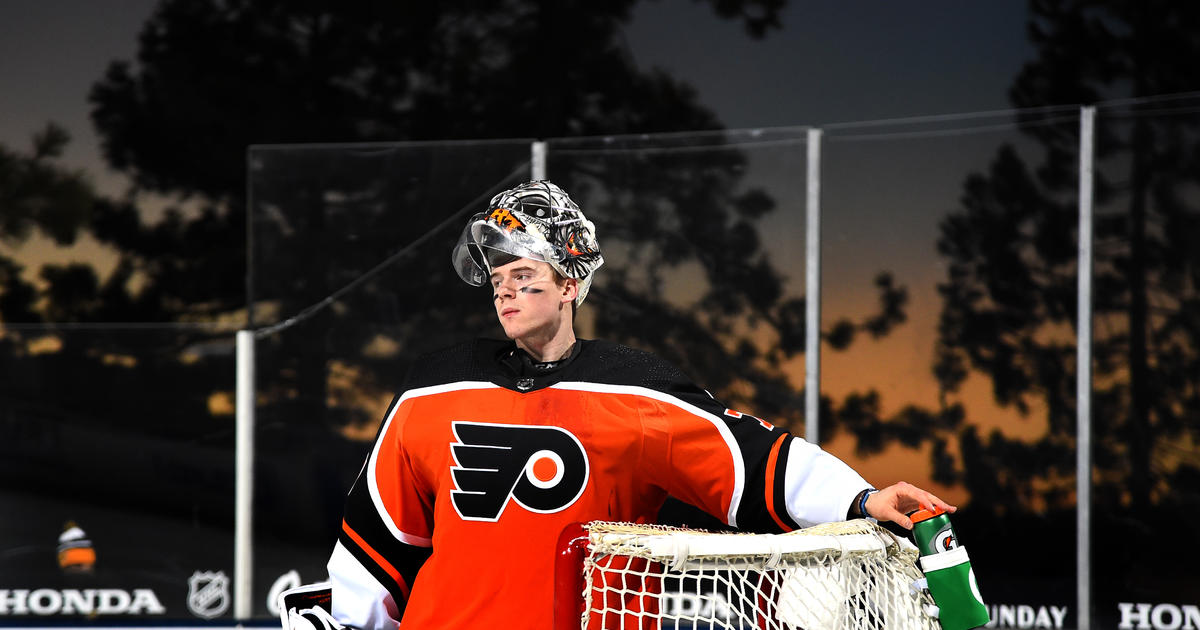 Carter Hart will wear No. 79 for the Flyers — for a very special reason