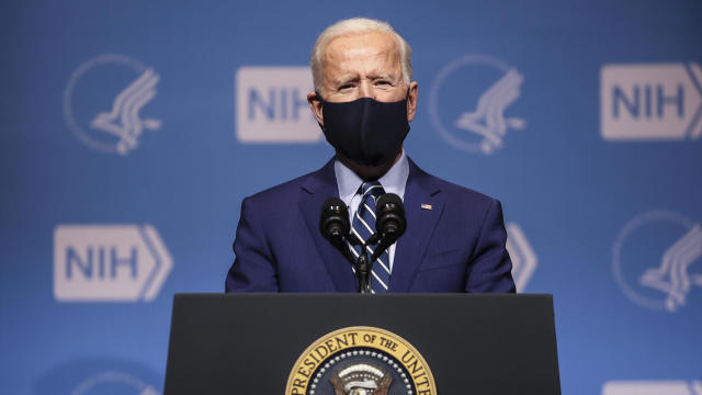 President Biden Visits The National Institutes Of Health 