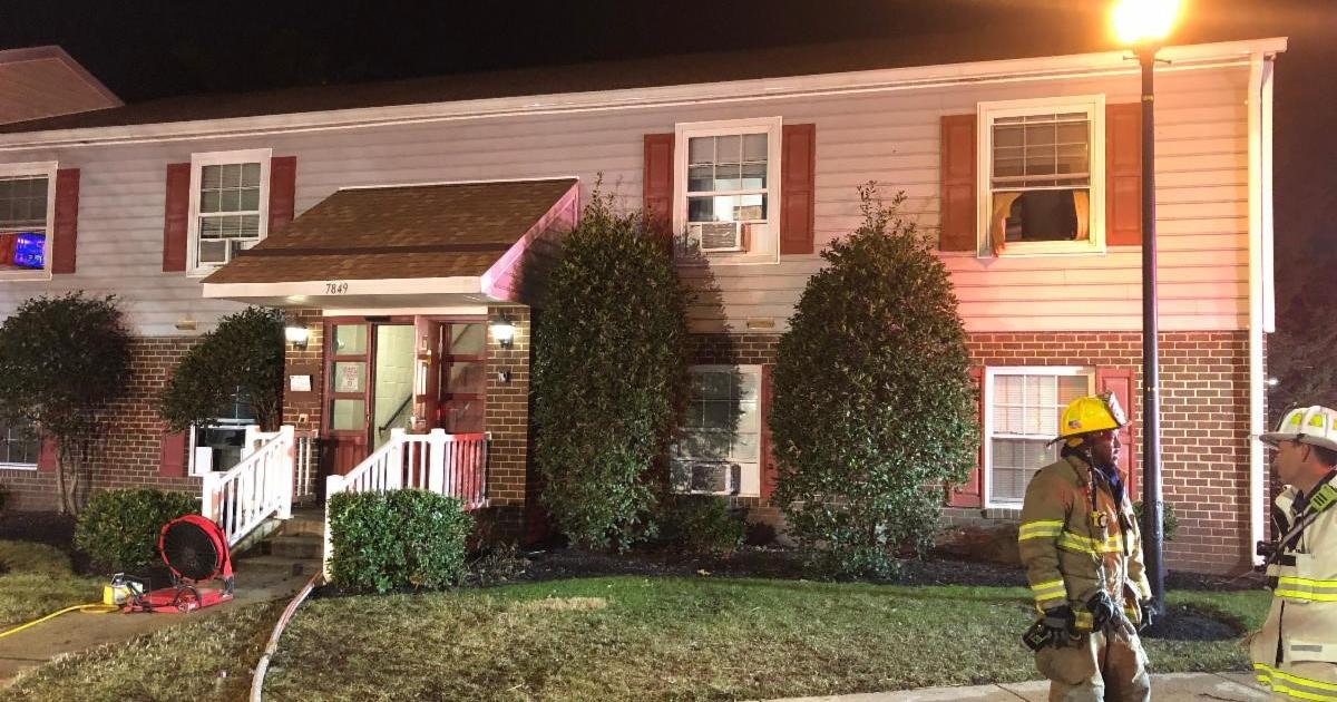 5 Injured In Glen Burnie Apartment Fire, Officials Say - Cbs Baltimore