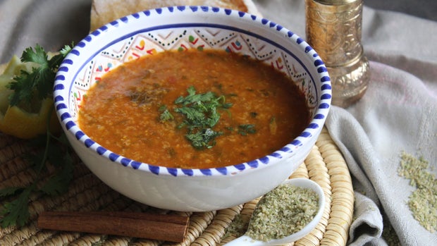 Chorba,Frik,Algerian,Traditional,Soup