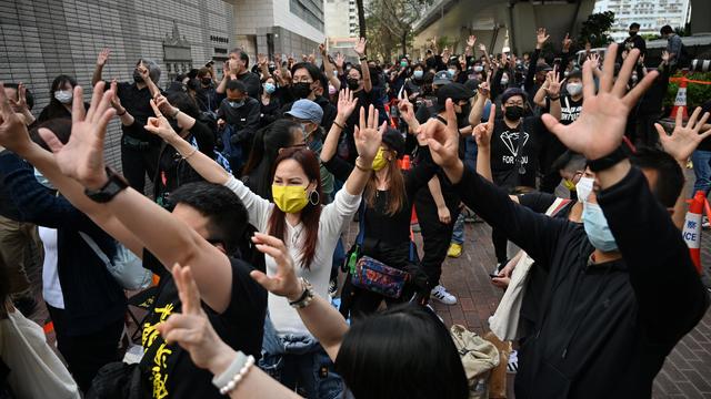 Hong Kong Democratic Party Founder Martin Lee Appears At Court Over Involvement in Hong Kong Protests 