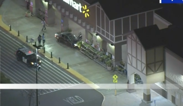 Suspect Runs Into Walmart Following Bizarre Pursuit From Riverside To Westminster 