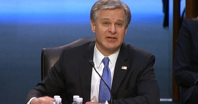 FBI director condemns Capitol siege as 