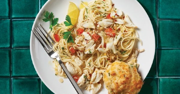 Down Home Seafood Recipe Crab Scampi With Angel Hair Pasta CBS Minnesota