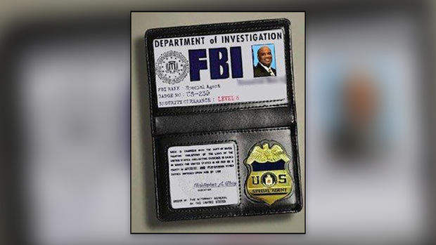 fake FBI badge 