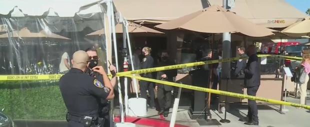 Woman Shot During Brazen Daylight Robbery At Beverly Hills Restaurant 