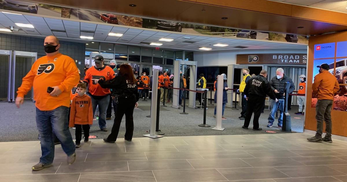 Flyers vs. Caps: Fans at Wells Fargo Center for Flyers' 3-1 loss