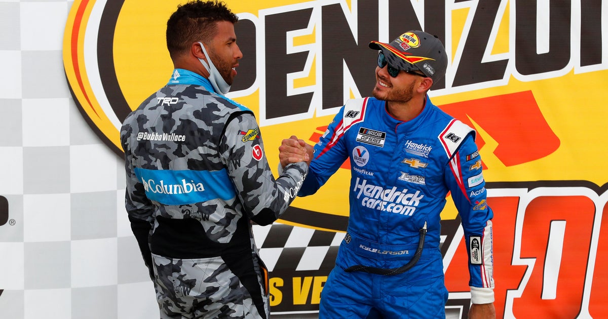 Kyle Larson gets first win since suspension by NASCAR for using racial