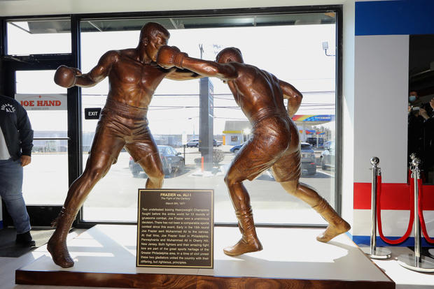 50th Anniversary Ali-Frazier "Fight of the Century" Statue Dedication 