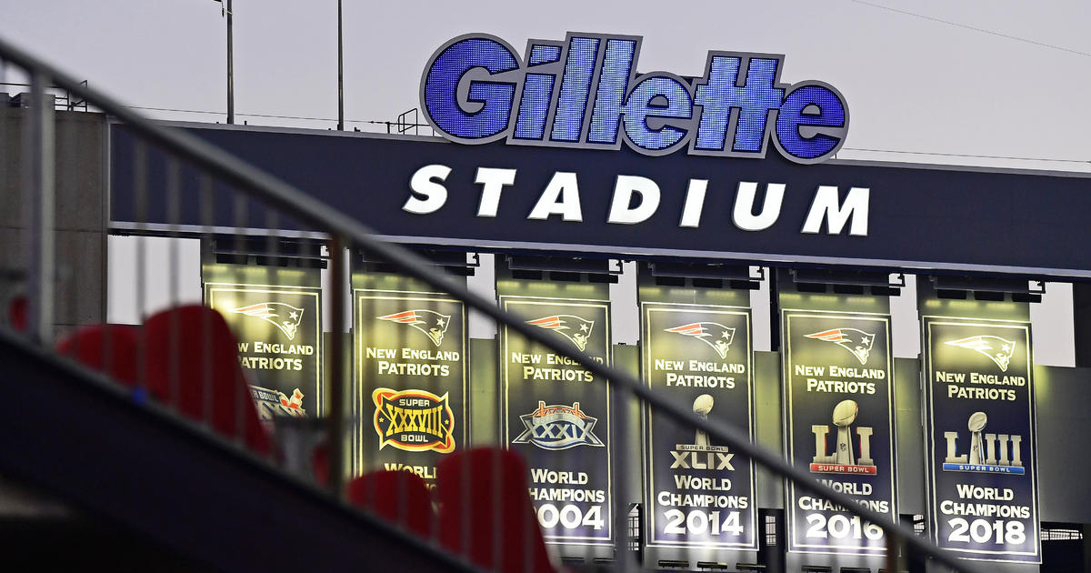 New England Patriots unveil new massive end zone videoboard