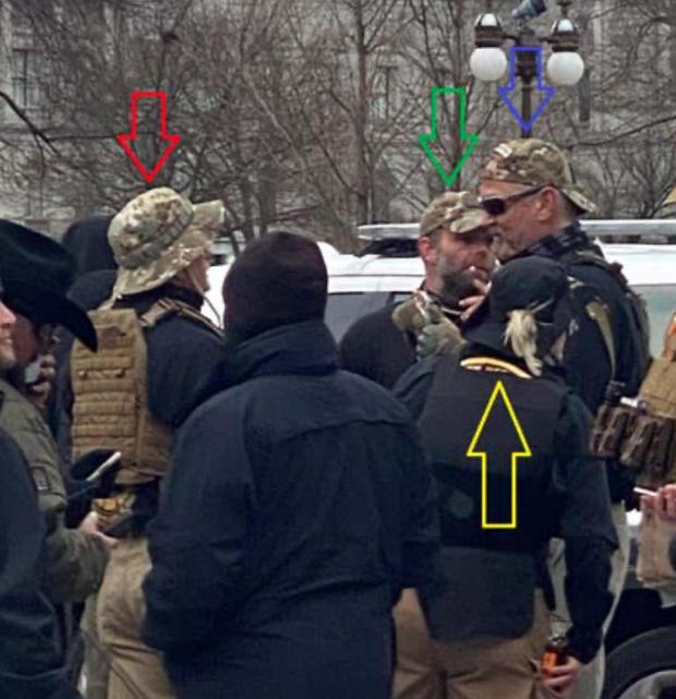 Oath Keepers suspects 