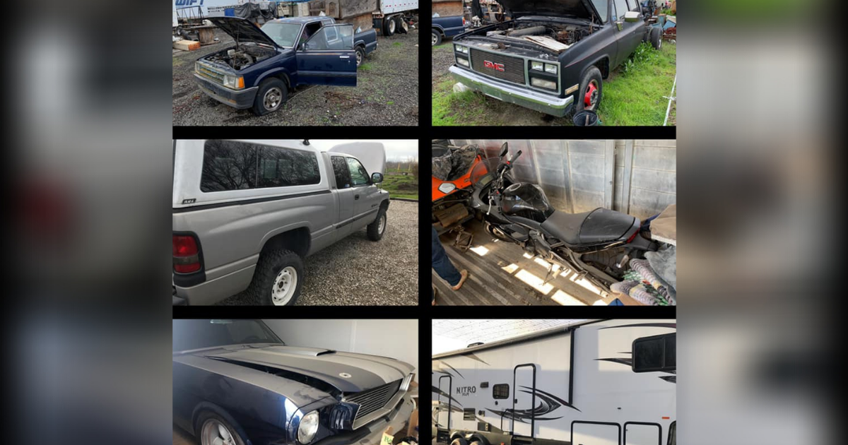 25 Stolen Cars, Guns And An Owl Found At Escalon Chop Shop CBS Sacramento