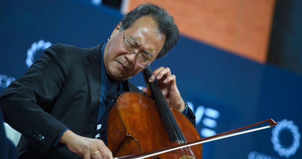 YoYo Ma Performs At COVID Vaccine Site In Mass. After Getting 2nd Dose