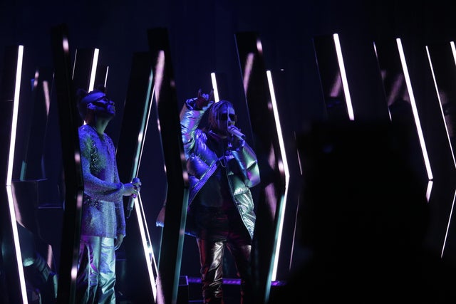 Bad Bunny and Jhay Cortez — Grammy Awards 