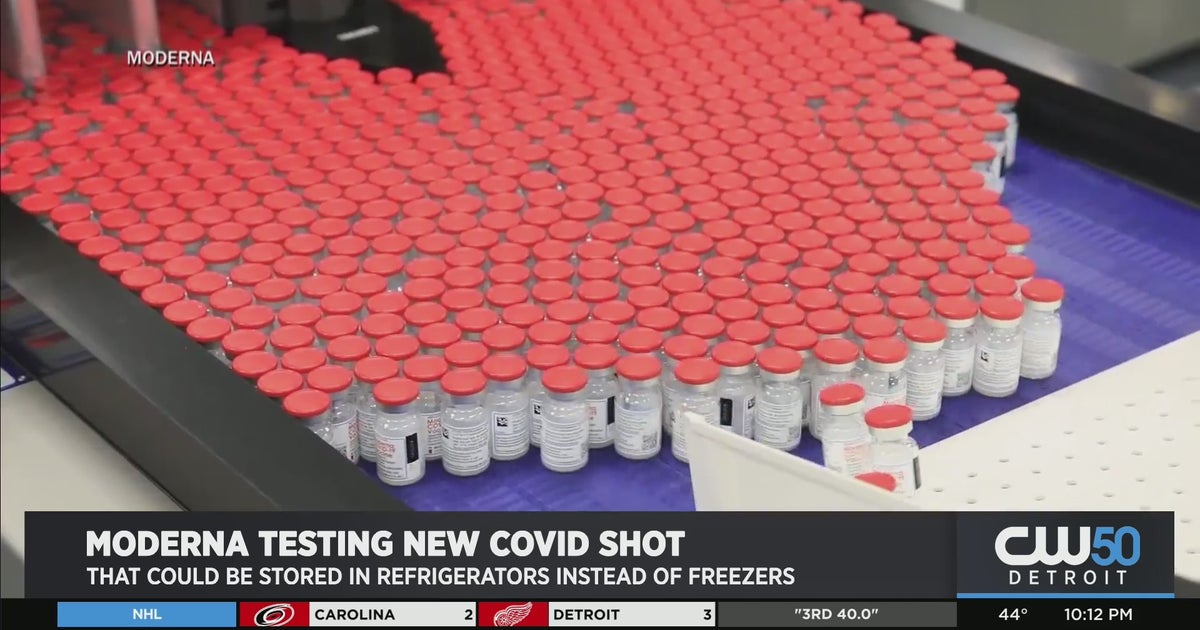 Moderna Testing New COVID Shot That Could Be Stored In Refrigerators Instead Of Freezers CBS