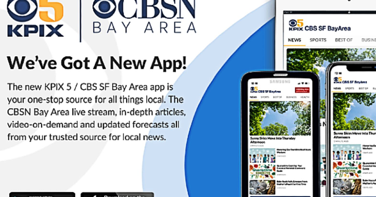 Download KPIX 5 Mobile App By QR Code And Your Cellphone Camera - CBS San  Francisco