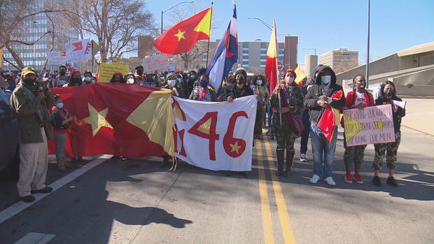 Ethiopian Protest in Denver 
