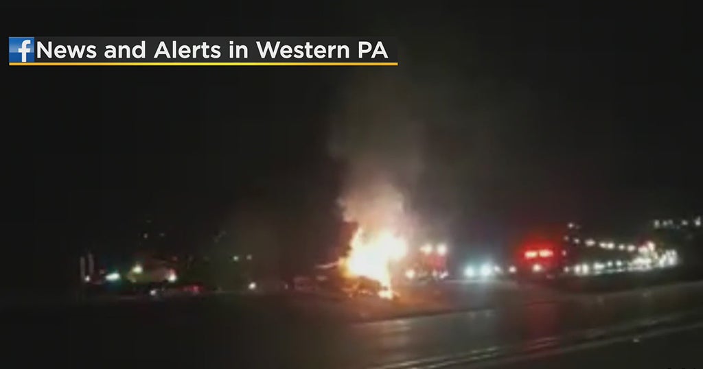 Portion Of Interstate 79 Reopens Following Car Fire - CBS Pittsburgh